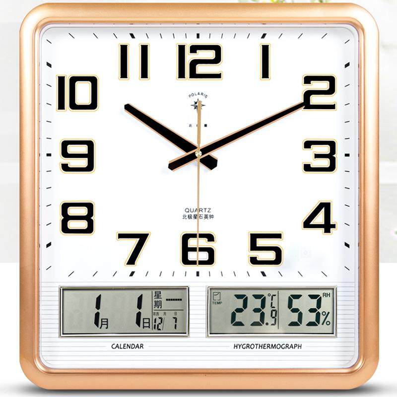 WBZ7钟表挂钟客厅简约现代家用时尚方形石英钟时钟挂墙2023,节庆用品/礼品,新娘配件,淘宝优惠券,粉丝福利购,淘宝优惠卷