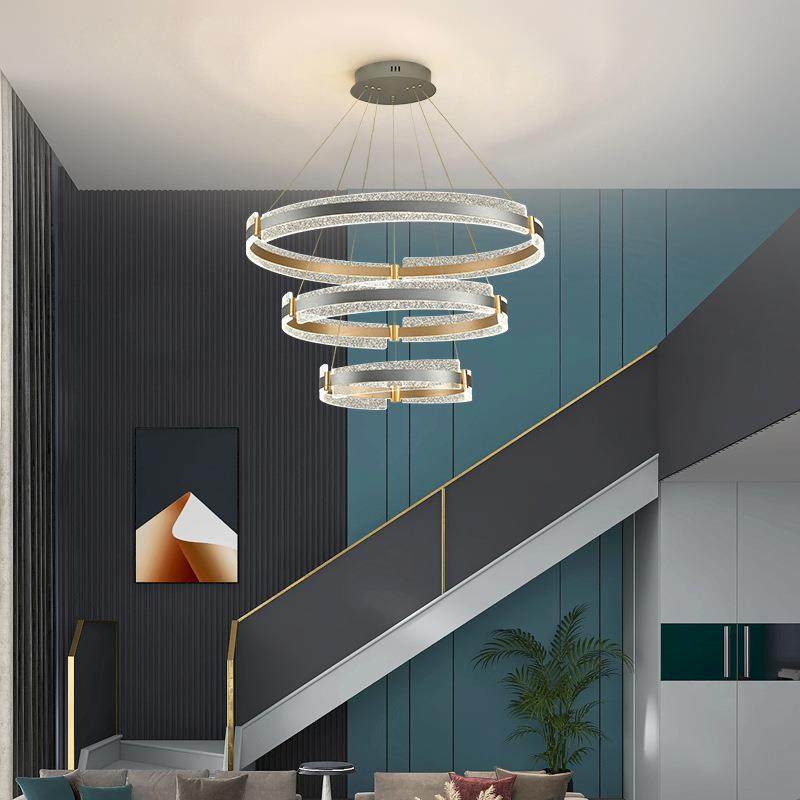 现代简约大气客厅吊灯高级感轻奢拉丝网红圈圈灯智能方形大厅灯,节庆用品/礼品,新娘配件,淘宝优惠券,粉丝福利购,淘宝优惠卷