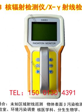 SW83 核辐射检测仪 X-γ射线检测仪 辐射仪 放射性表面污染检测仪