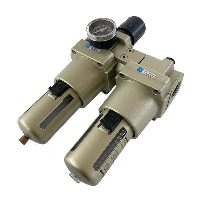 利阳气动元器件规格全AC4010-06油水分离器气源二联件三联体