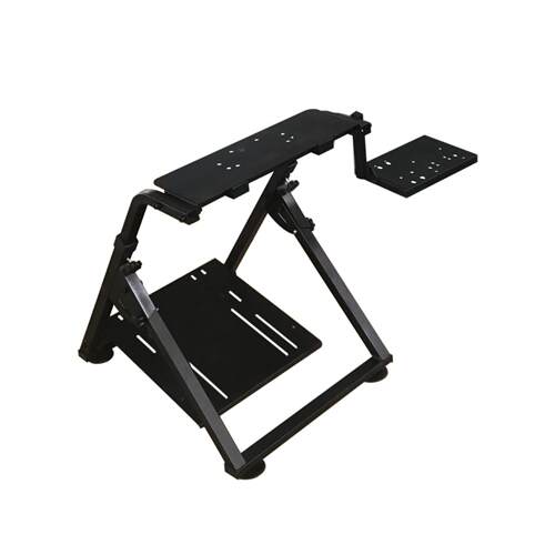 升级X型折叠赛车模拟游戏方向盘支架罗技g29g27t300t500FANATEC