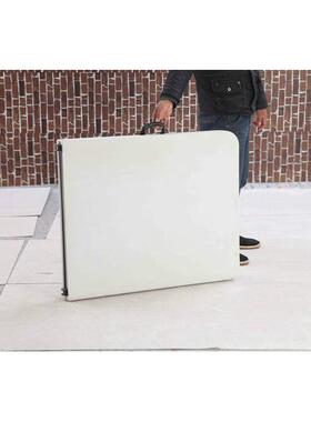 烧烤桌便携式塑料饭桌6ft手提吹塑塑料折叠桌