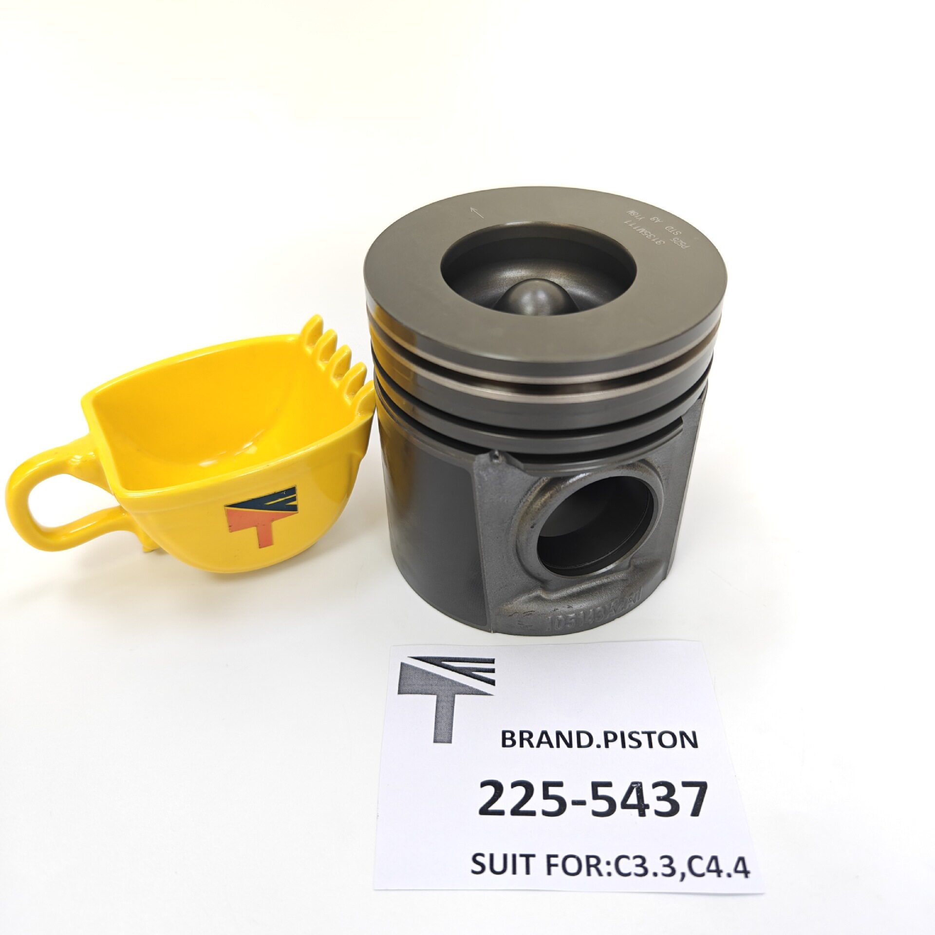 基本活塞组件活塞225-5437适用于发动机-工业3054E3054CC3