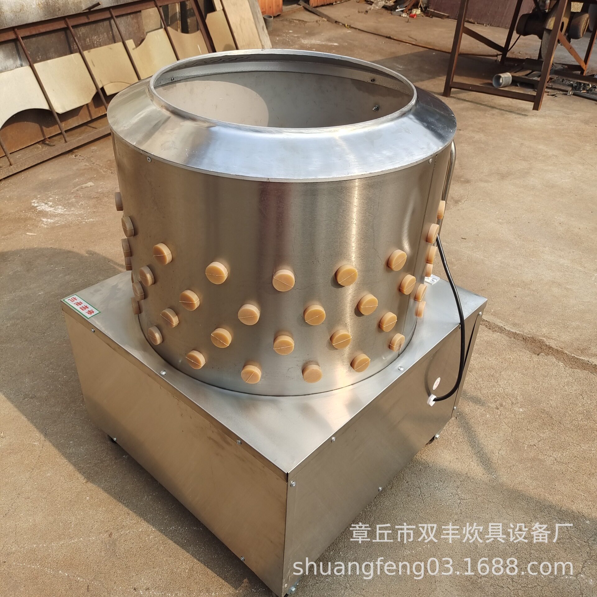 家禽脱毛机鸡鸭鹅全自动打毛机大小型脱毛机带煮水功能脱毛机