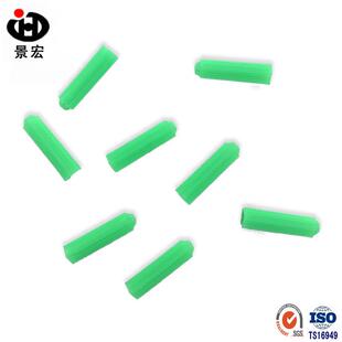 绿色胶塞膨胀螺丝塑料胶粒胀塞涨塞M6M8内膨胀螺栓8mm膨胀管6mm