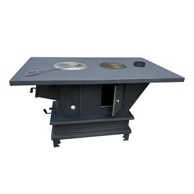 焱森1.2米柴煤两用取暖炉耐材炉芯柴火炉冬季取暖炉柴火炉