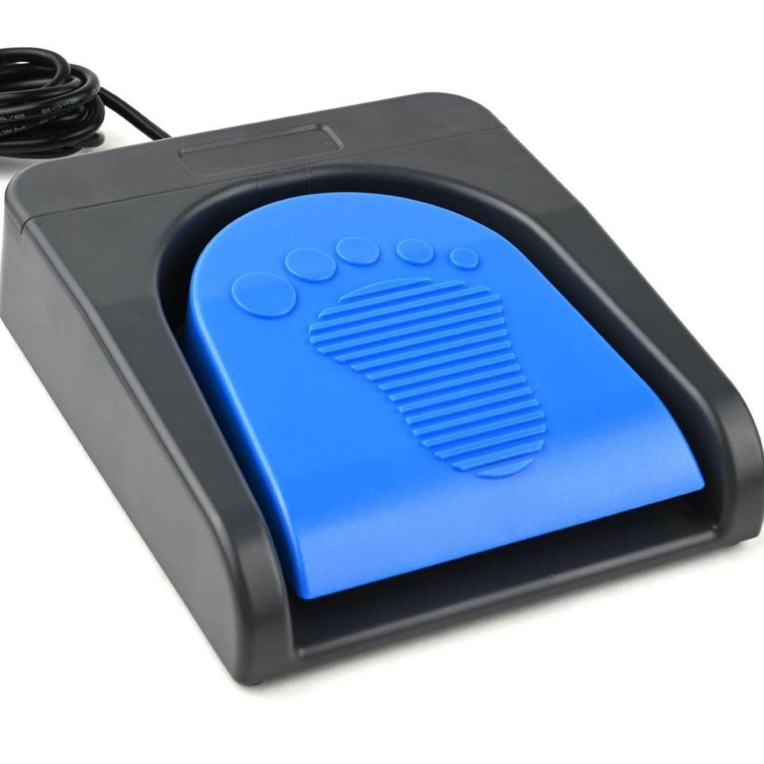 脚踏开关踏板开关自定义快捷键多媒体游戏手柄脚踩开关带线2米,纺织面料/辅料/配套,纺织机械配件,淘宝优惠券,粉丝福利购,淘宝优惠卷