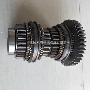 合力叉车配件合力4.5T叉车变速箱主轴总成4.5吨同步器总成