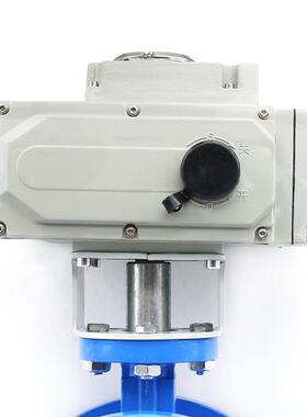 泉-州质启D941X16Q电动软排密封法兰420污蝶阀电动水污法兰蝶阀DN