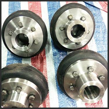 现货U胶L轮胎体LLA橡联轮胎体轴联器高弹矫正不对中弹性轴器