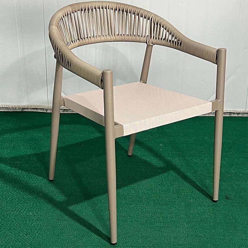 北欧奶茶店咖啡户外台桌椅民宿铝合金拉厅绳阳台藤椅DFN户外阳桌,商业/办公家具,商用藤编家具,淘宝优惠券,粉丝福利购,淘宝优惠卷