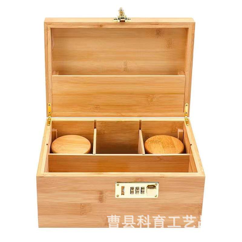 木制竹收纳盒储物收木纳竹雪茄卷烟盒卧室精美木储物烟具香烟盒收