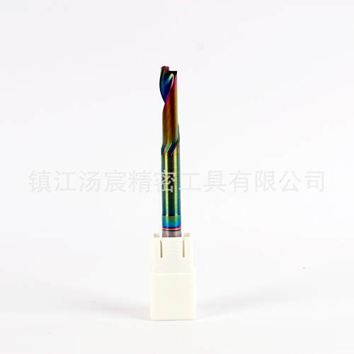 钨钢刃单刃仿形铣刀七彩涂层单用铝刃铣刀硬质合105金单铣刀