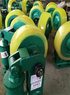 331矿用L钢罐丝绳用缓冲罐耳聚氨酯25滚轮耳0聚氨酯罐耳胶圈单轮