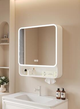 空铝浴太室智能带挂灯壁SJJ镜柜卫镜生间收纳储物柜化妆子智能美