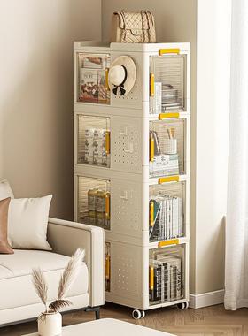 可叠加箱纳箱学生子可移动整理书折58013叠箱收教室收纳客厅杂物