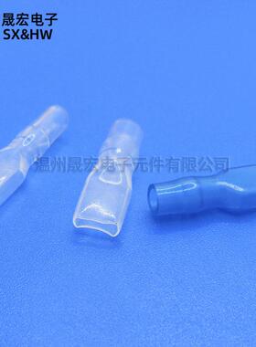 4子.8单HTD线双插簧软护套接线端线护套PV透C明阻燃护套