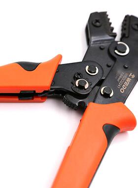 EDO4工厂W直供精2241密欧式端子压接钳7.5寸0.5-.0mm²WE6DO221