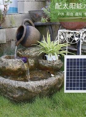 假山水流喷20517泉水景自装饰摆件造景循环户外室内动鱼池园阳台