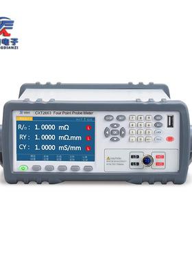 CT665半导34441体方阻2电阻率X仪高精精密四探针方度阻仪