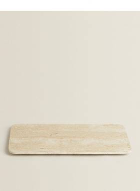 诧寂风欧式装饰黄洞用石大石托盘收纳盘家置物盘理82693摄摆件拍