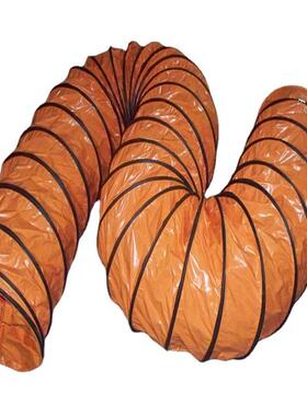 丝PVC钢软通风管帆布尼龙螺旋风伸缩吸65178尘排气管骨架筒