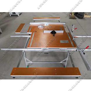 多功能裁板子母锯小型建筑装潢木工推台锯木工师傅多功能台锯