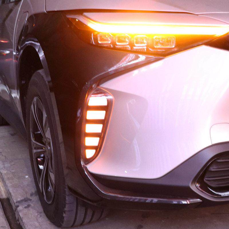 适用于丰田bZ4X雾灯LED前照大灯日行灯照明灯2022~2026