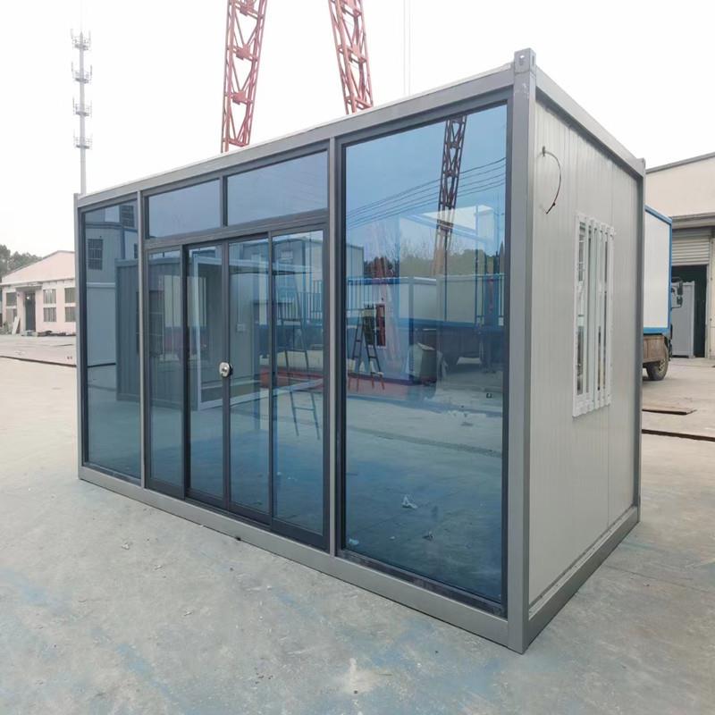 住人集装箱房工地波纹焊接箱办公室移动VR休息室防火活动板房