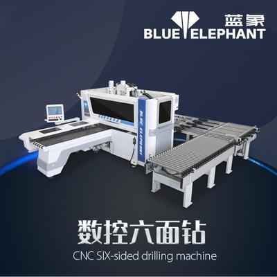 双钻包数控六面钻数控六面钻实木家具六面钻MDF六面钻蓝象数控