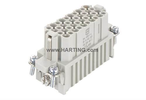 HARTING哈丁重载连接器Han40DDF-c40芯10A09160403101