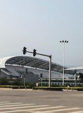 PVC育、TPFE大型膜结构看台体育馆体设阳施广XFL-062场看台膜结构