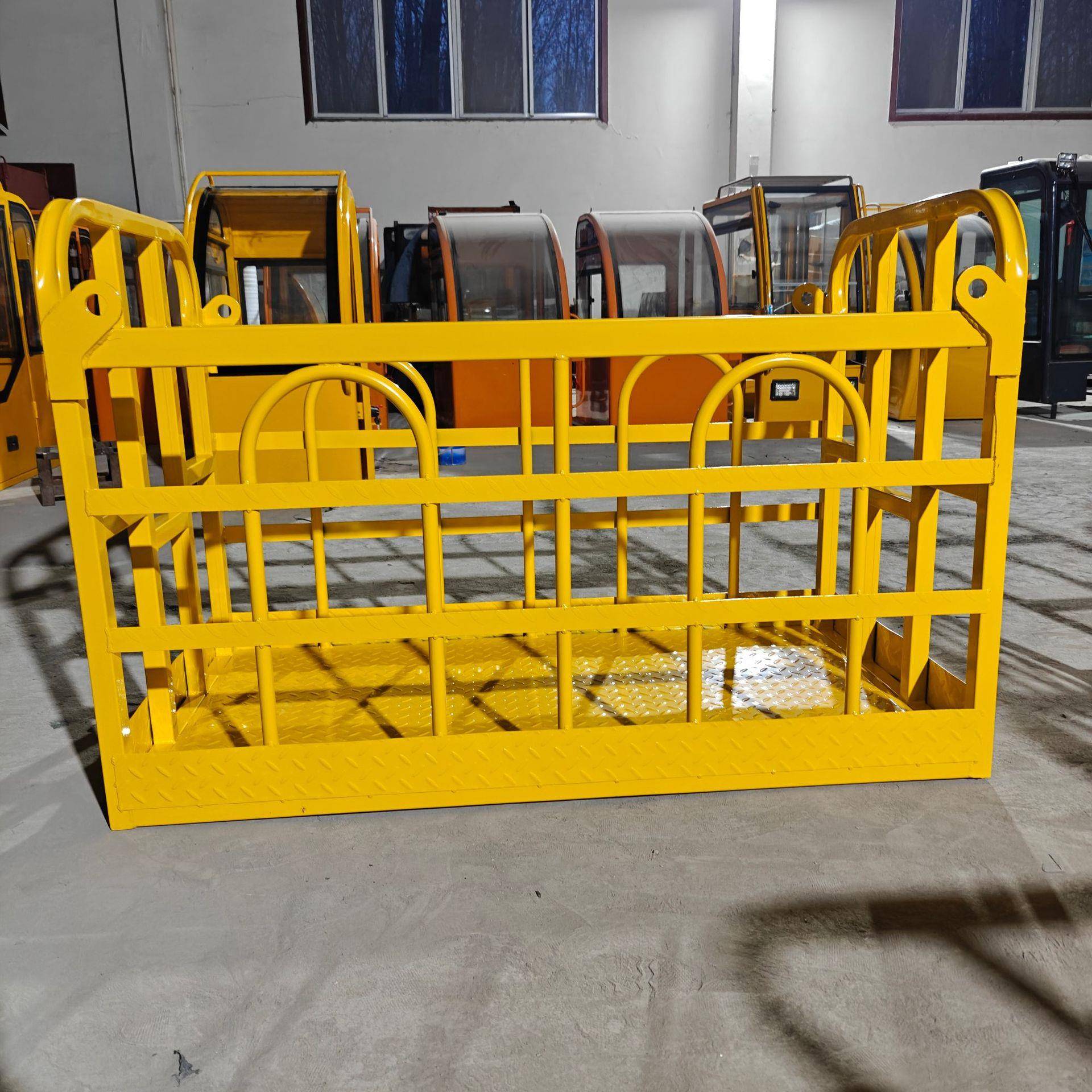 高VIN空业吊篮可汽车吊车高空吊笼作作旋转高业空吊篮