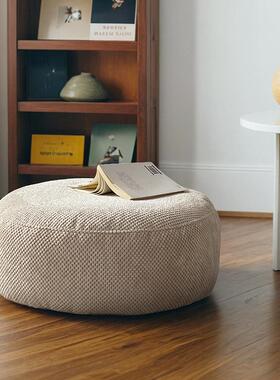 ?5469格士梵布艺可拆洗圆脚形上蒲团坐墩坐垫飘客窗厅地榻榻米矮