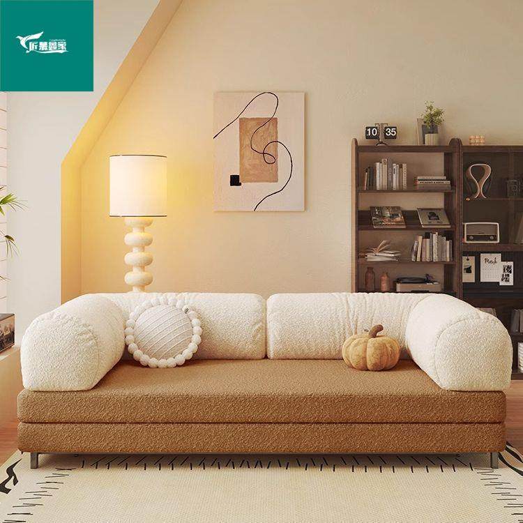 小户型卧客厅灯芯用绒沙发床折叠两多功能榻抽拉OET伸缩双人室榻,包装,五金配件包装,淘宝优惠券,粉丝福利购,淘宝优惠卷