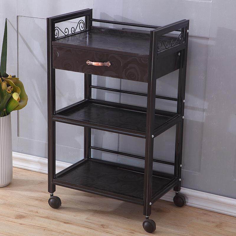 包多工邮欧式24287推车带抽屉小推美发具车车功能置置物架小推车