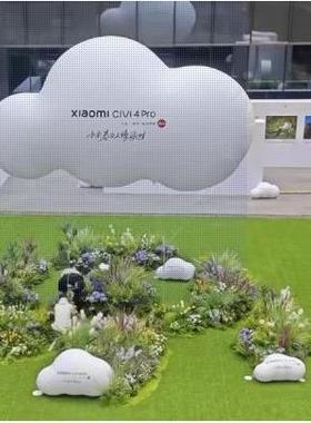 气充气露云朵气模PVC透明闭气空57315飘打球云彩网红营卡美陈创意