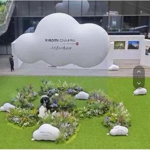 气充气露云朵气模PVC透明闭气空57315飘打球云彩网红营卡美陈创意