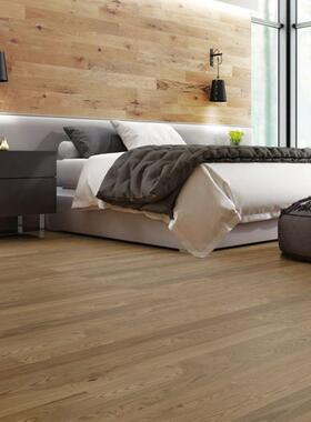 木欧洲白橡木多复实31334合地板室内地暖耐磨防腐层木地板实木家