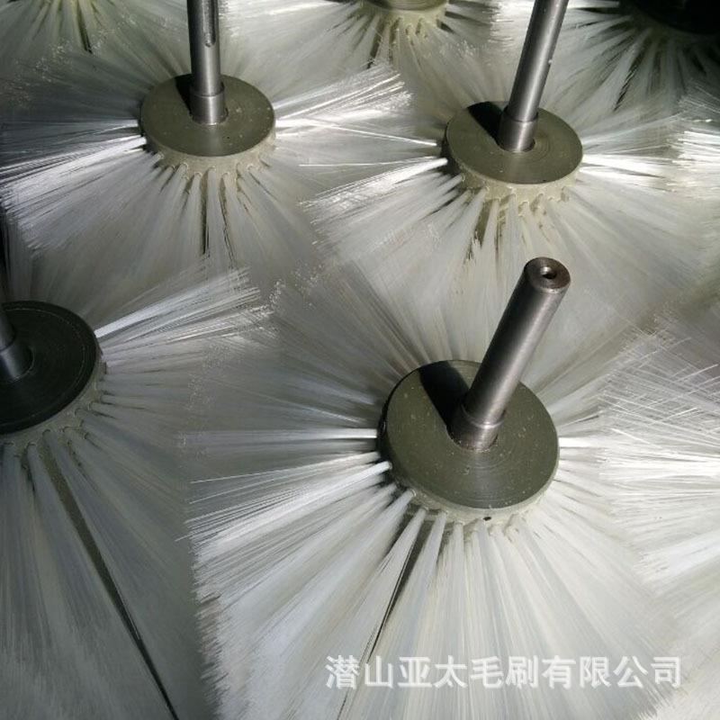 尼龙清洗毛刷辊刷螺旋毛辊刷清洗毛滚刷植毛滚刷式辊刷棍厂家清洗