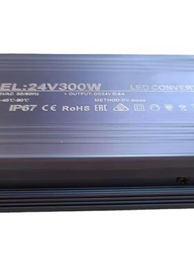 艾伯1v24v300w户2电外防水特开关源IP67SUT广告招牌发光字足瓦变