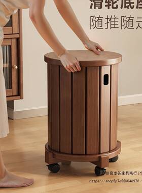 实木凳子家用可叠放板合凳收48296组高圆凳叠叠餐厅堆叠凳客纳人