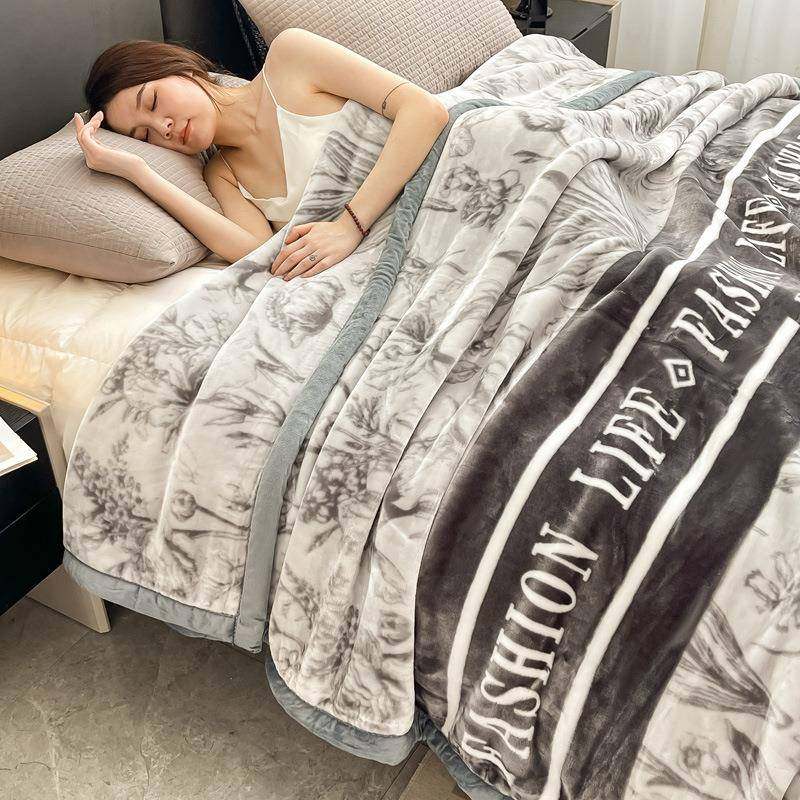 类双层12922A静加厚拉舍毛毯超尔柔软保暖盖毯沙发毯单双人毯抗电,农机/农具/农膜,其它农用工具,淘宝优惠券,粉丝福利购,淘宝优惠卷