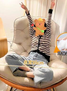 客厅摇摇椅轻奢阳台逍闲遥家用休大子62010人躺椅单椅人沙发椅懒