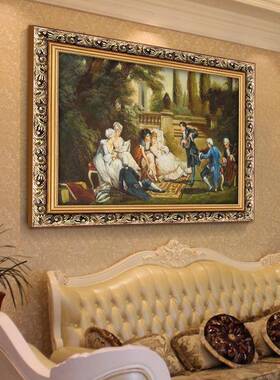 客欧美式音乐房教室装饰画琴欧洲人物乐酒器69223厅壁画店KTV过道