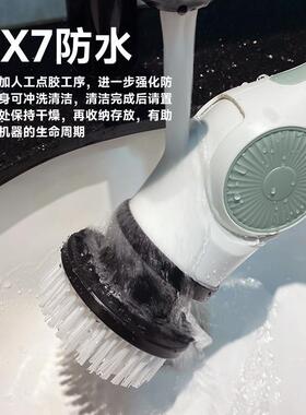 电动洁刷自动旋转缝清隙刷伸缩杆多功家能合一居日IZN品用清洁用