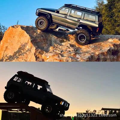 YK1071/10仿真途乐RC速控电动四IGB驱双差速锁遥攀爬车越4野车