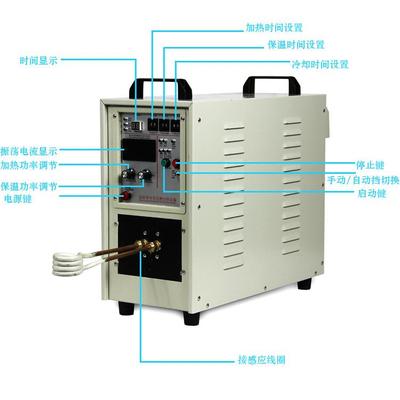 高频感加热设21656备高频淬火机退火焊接机处理热中频熔炉练应熔