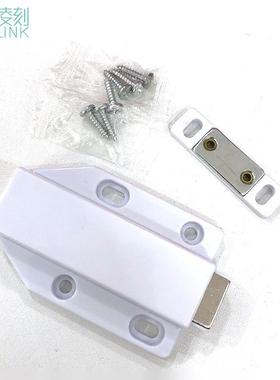 代简约形免装拉手柜门器反弹自弹器衣现67667橱柜门吸强隐磁按弹
