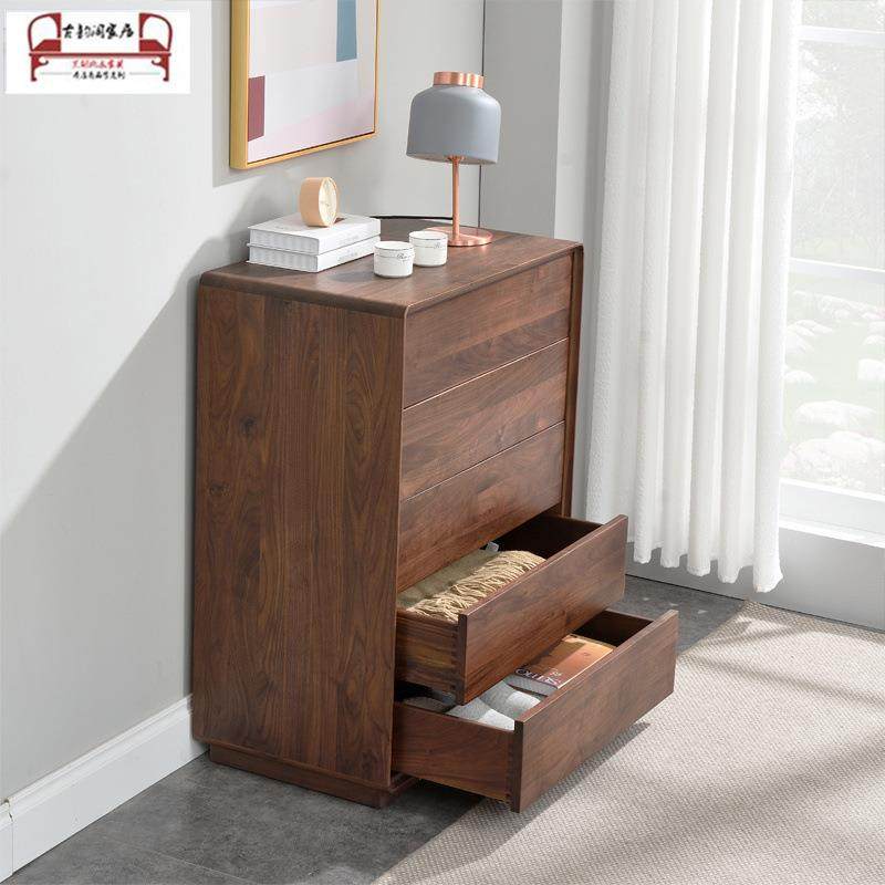 全斗橱斗柜收纳柜储物柜子北欧简约五斗柜黑胡桃木日式实木带抽屉,纺织面料/辅料/配套,纺织机械配件,淘宝优惠券,粉丝福利购,淘宝优惠卷